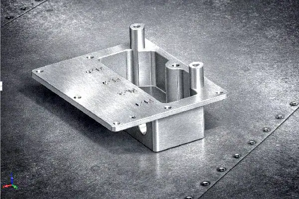 CNC銑床加工電子產品鋁合金外殼，具備高精度加工與良好表面品質
